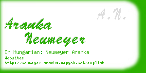 aranka neumeyer business card